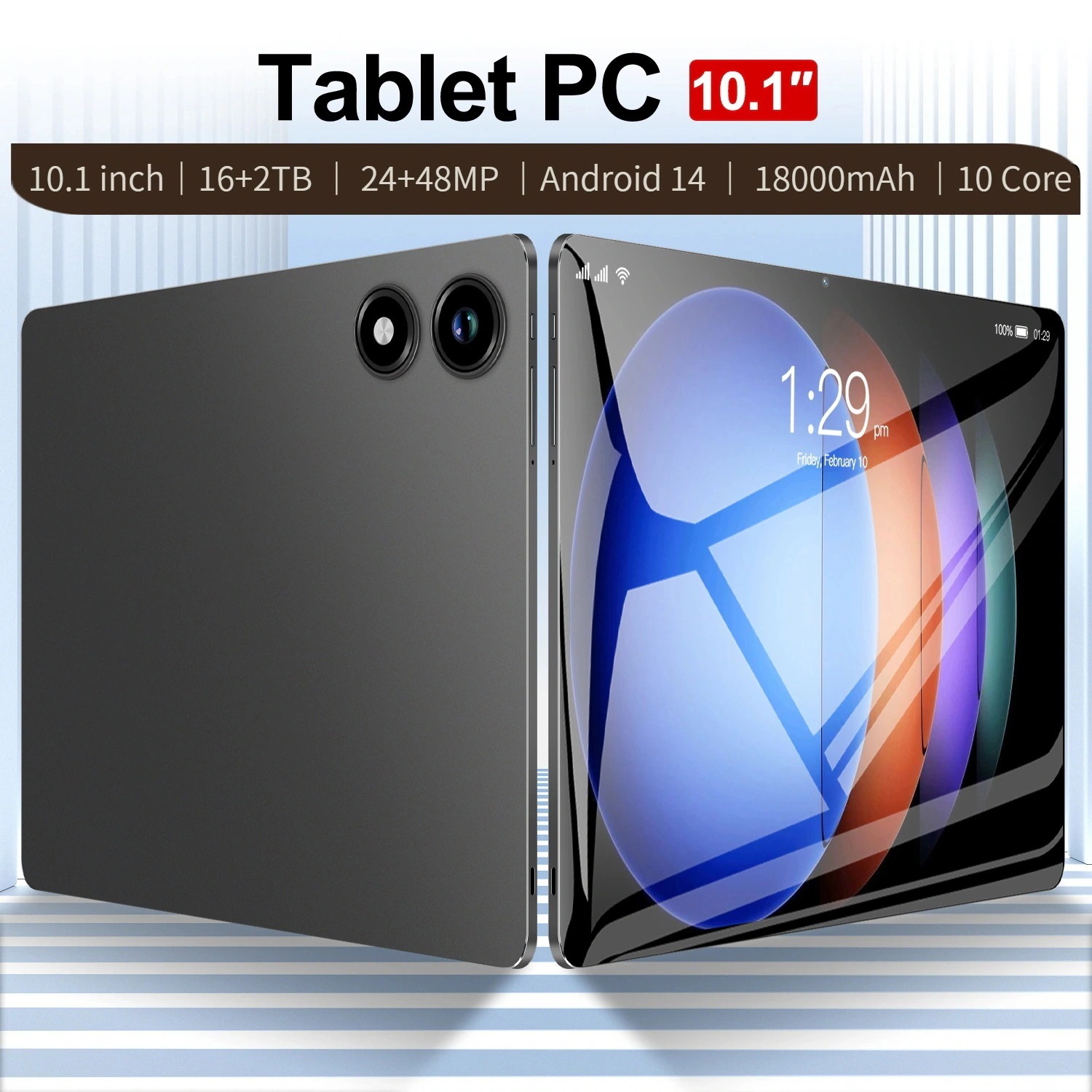 タブレット PC Android14 大画面10インチ 16GB+2TB テレワーク 2560*1600 ネット授業 動画視聴 Bluetooth GPS 通話対応 WiFi 子供向 タブレット PC Android14 大画面10インチ 16GB+2TB テレワーク 2560*1600 ネット授業 動画視聴 Bluetooth GPS 通話対応 WiFi 子供向