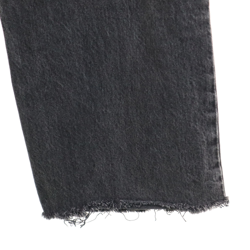 アメリカ製 ストレートデニムパンツ ｗ25 グレー ジーンズ レディース