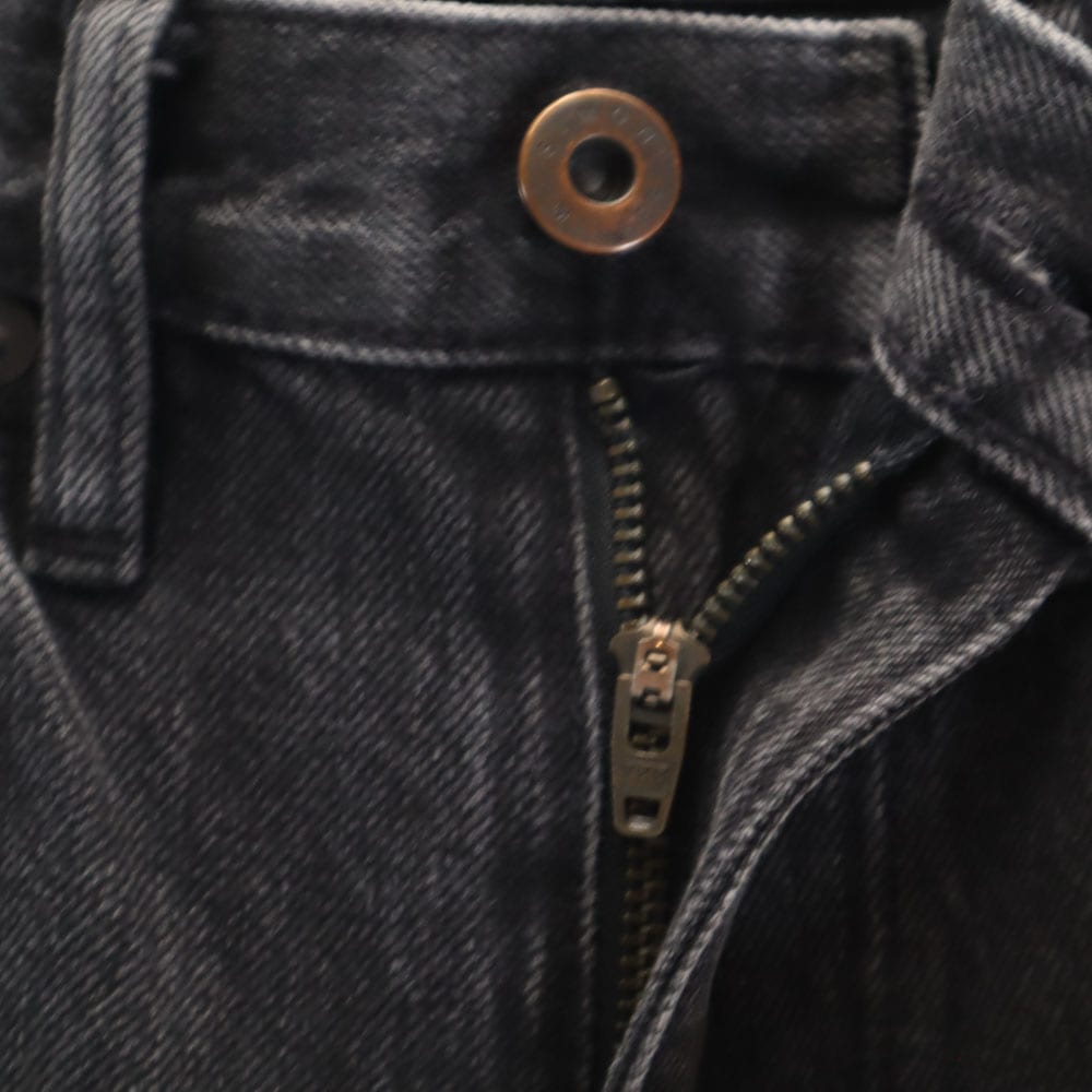 アメリカ製 ストレートデニムパンツ ｗ25 グレー ジーンズ レディース