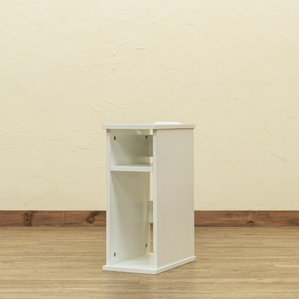 ナイトテーブル ホワイト（WH） 組立品