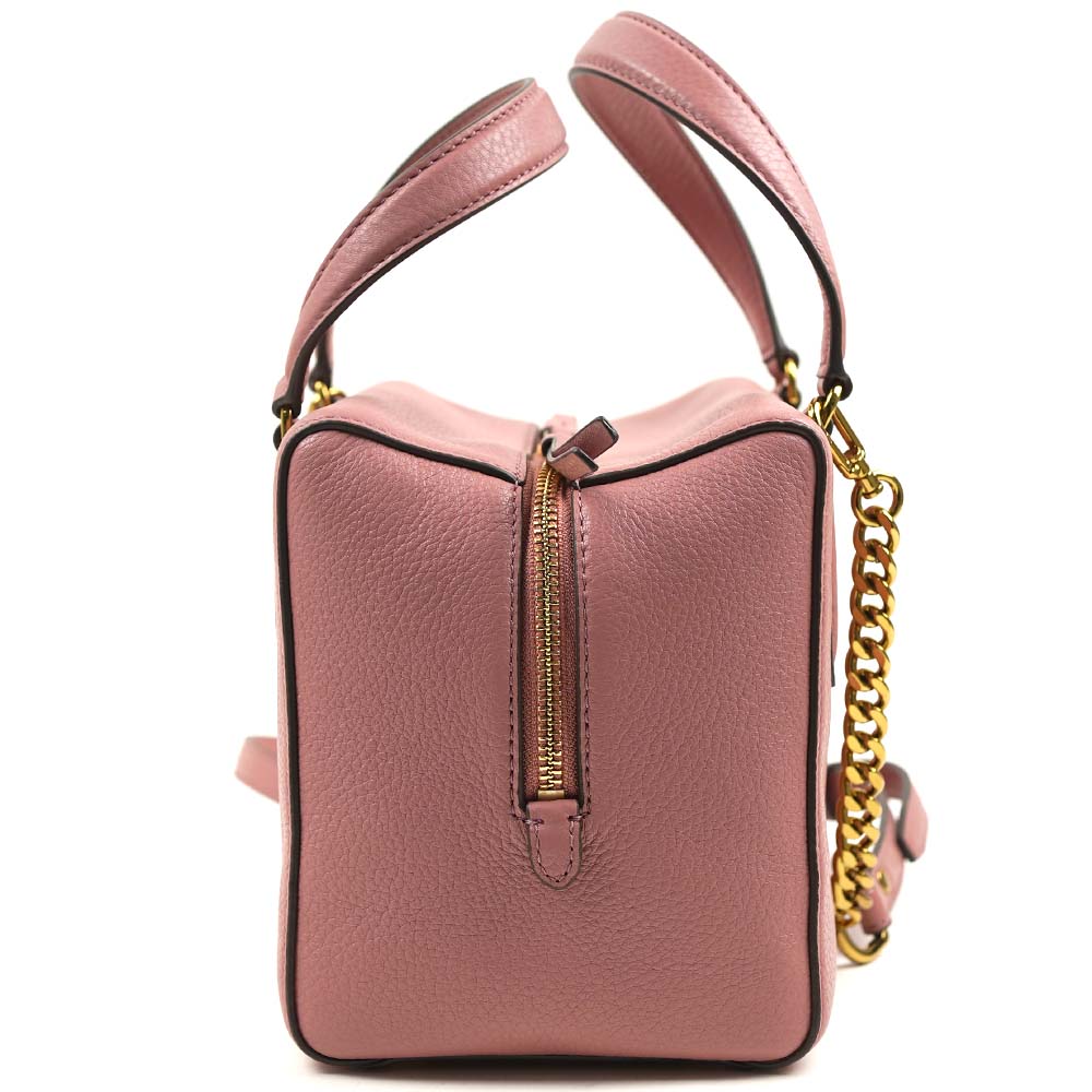 トリーバーチ バッグ Tory Burch ショルダーバッグ ハンドバッグ 76958 651 Kira Pebbled Small Satchel Pink Magnolia Leather ピンク