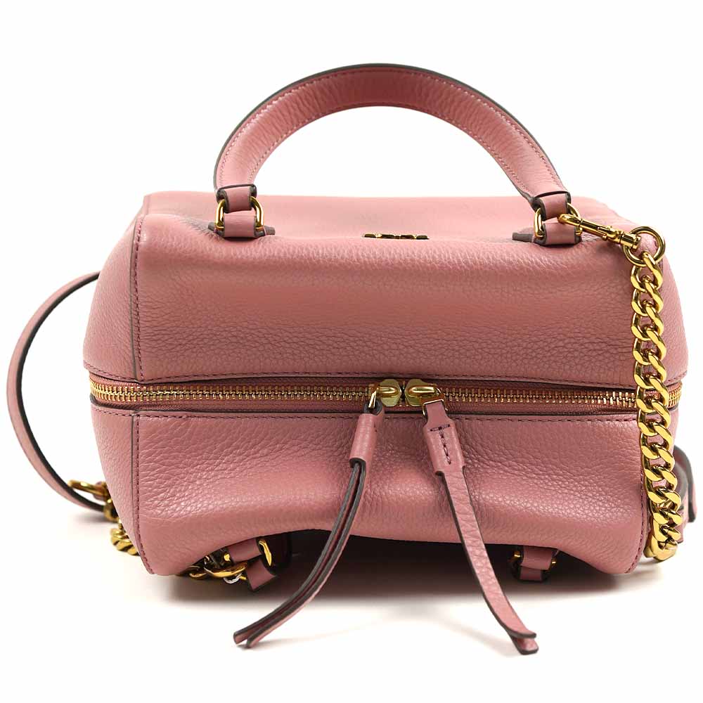 トリーバーチ バッグ Tory Burch ショルダーバッグ ハンドバッグ 76958 651 Kira Pebbled Small Satchel Pink Magnolia Leather ピンク
