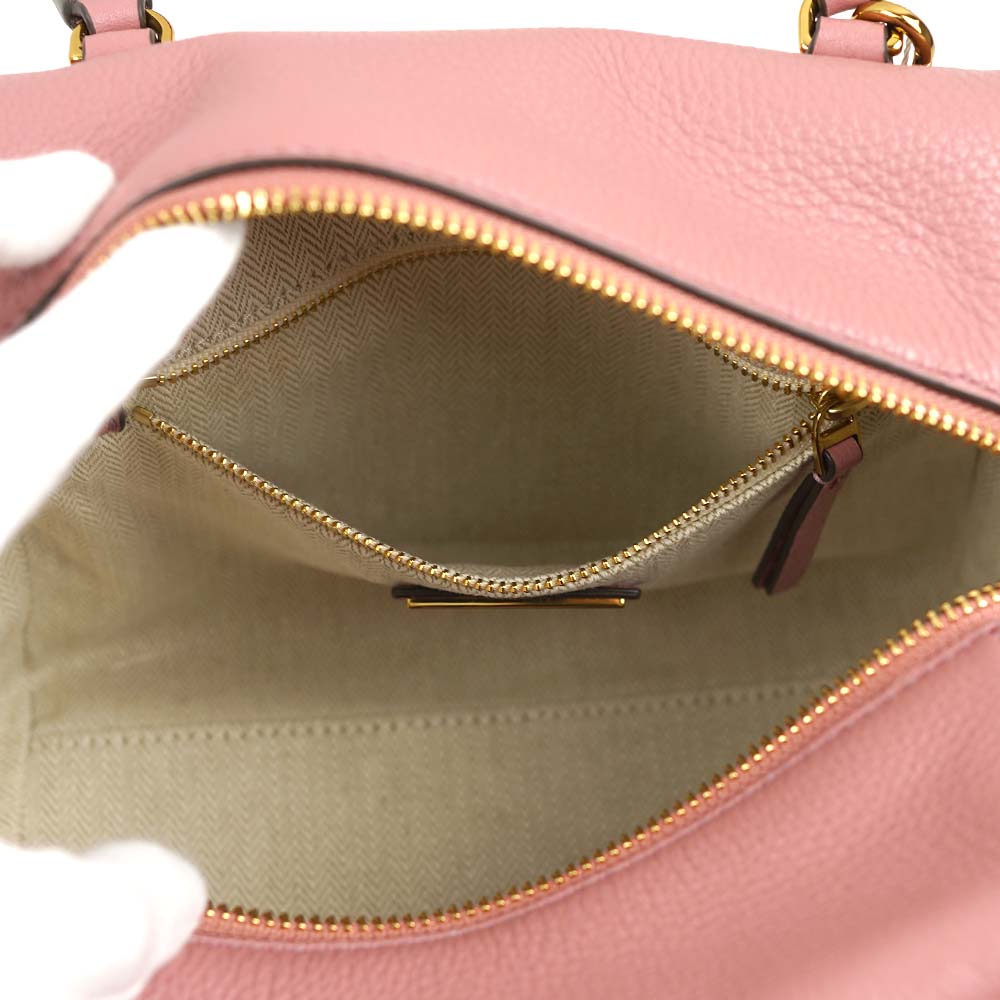 トリーバーチ バッグ Tory Burch ショルダーバッグ ハンドバッグ 76958 651 Kira Pebbled Small Satchel Pink Magnolia Leather ピンク