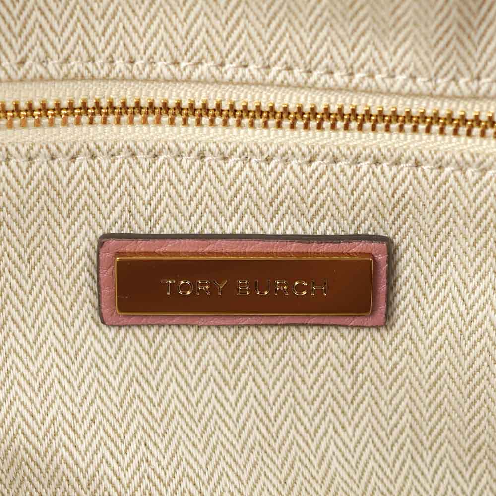 トリーバーチ バッグ Tory Burch ショルダーバッグ ハンドバッグ 76958 651 Kira Pebbled Small Satchel Pink Magnolia Leather ピンク