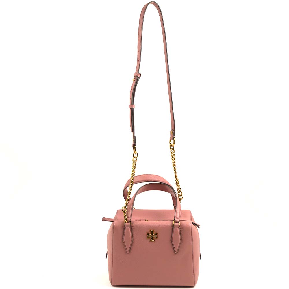 トリーバーチ バッグ Tory Burch ショルダーバッグ ハンドバッグ 76958 651 Kira Pebbled Small Satchel Pink Magnolia Leather ピンク