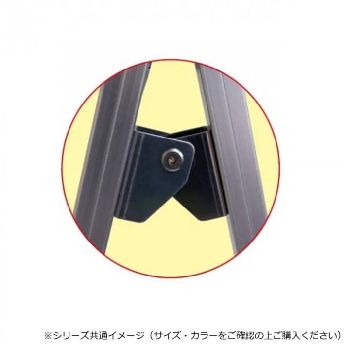 常磐精工 ブラックバリウススタンド看板 アルミ複合板 600×600両面 BVASKAP-600X600R_5