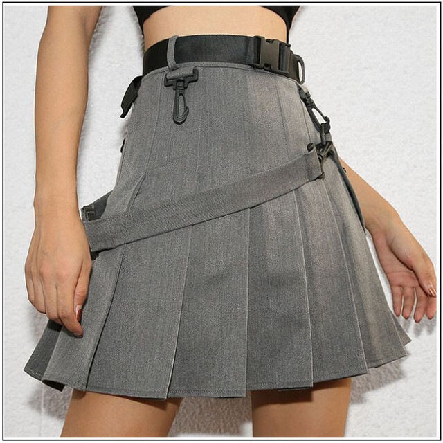 【送料無料】レディース プリーツスカート ミニスカート 2カラー 大人可愛い ママコーデ