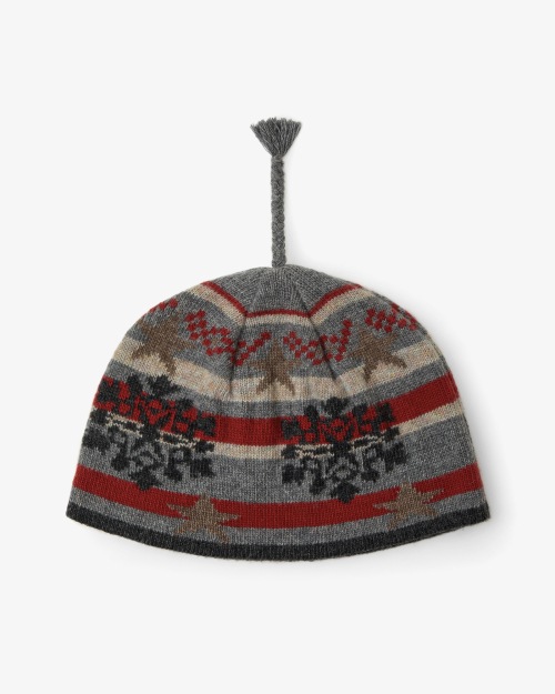 【AEAE】 SNOW TASSEL BEANIE [GREY] キャップ 正規品_1