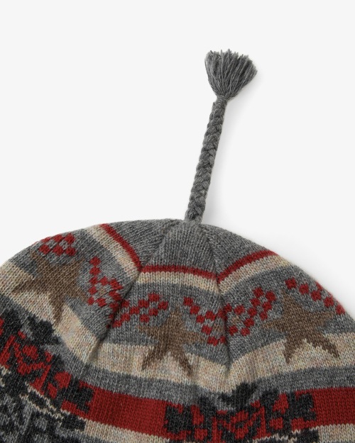 【AEAE】 SNOW TASSEL BEANIE [GREY] キャップ 正規品_2