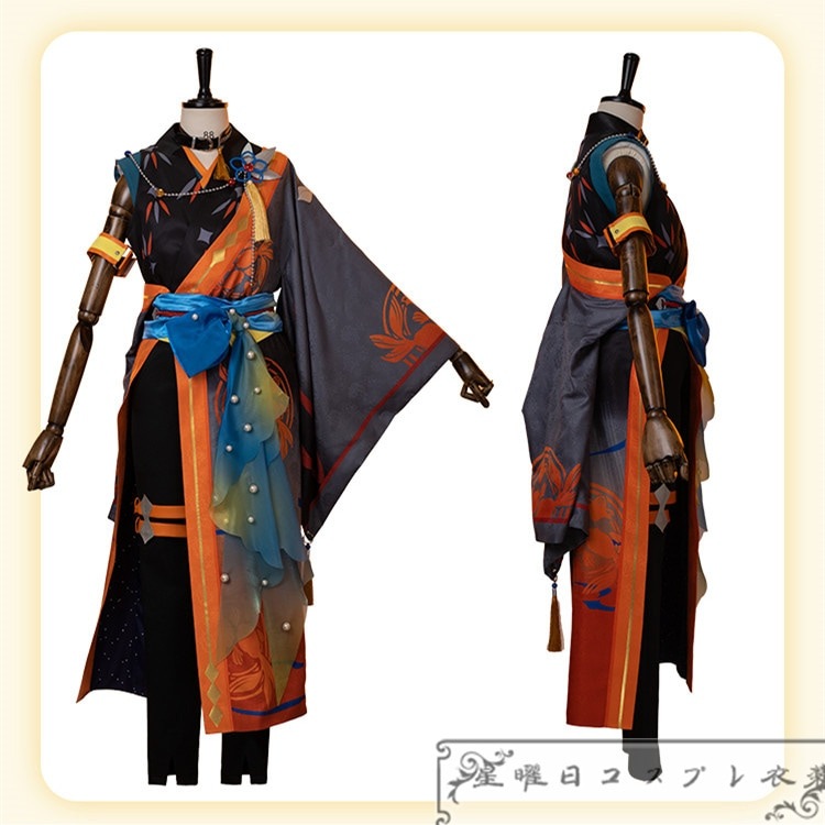 【予約商品】あんスタ Crazy:B 夜遊びウタカタらう瞬祭礼 HiMERU 桜河こはく 天城燐音 椎名ニキ コスプレ衣装 コスチューム品質良い 店舗お勧め_5