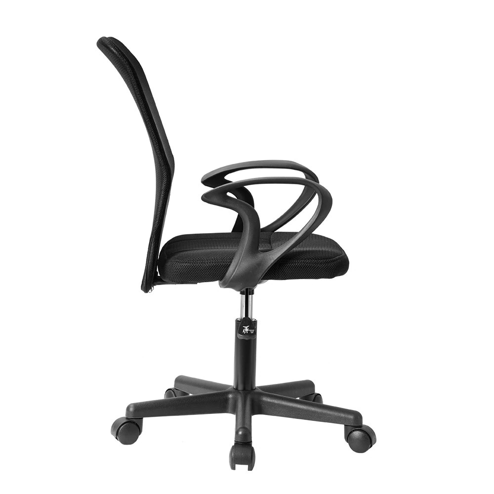 【3脚】世界検査機関SGS規格最高ランク オフィスチェア メッシュ パソコンチェア デスクチェア オフィスチェアー PCチェア OAチェア 疲れにくい　肘付きGG596 China Bla