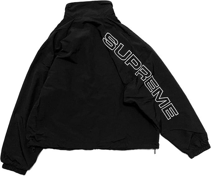 スペルアウトロゴ刺繍トラックジャケット FW24