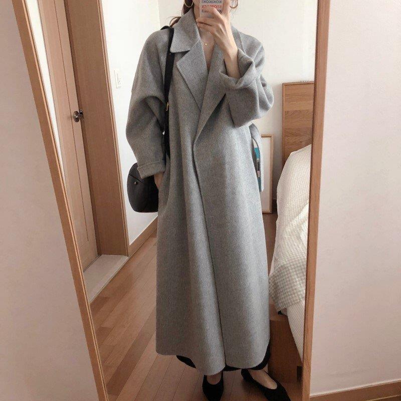 の入荷 チェスターコート ロング丈 レディース 秋冬 ウール混んコート ラシャ 無地 アウター ロングコート 体型カバー お洒落 上品 大人 通勤 30代 40代 50代