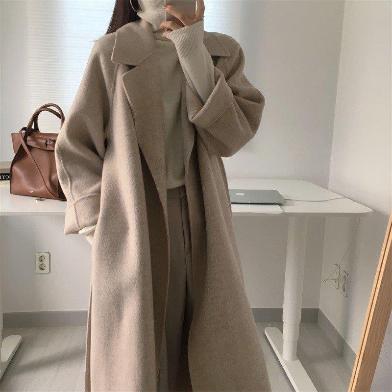 の入荷 チェスターコート ロング丈 レディース 秋冬 ウール混んコート ラシャ 無地 アウター ロングコート 体型カバー お洒落 上品 大人 通勤 30代 40代 50代