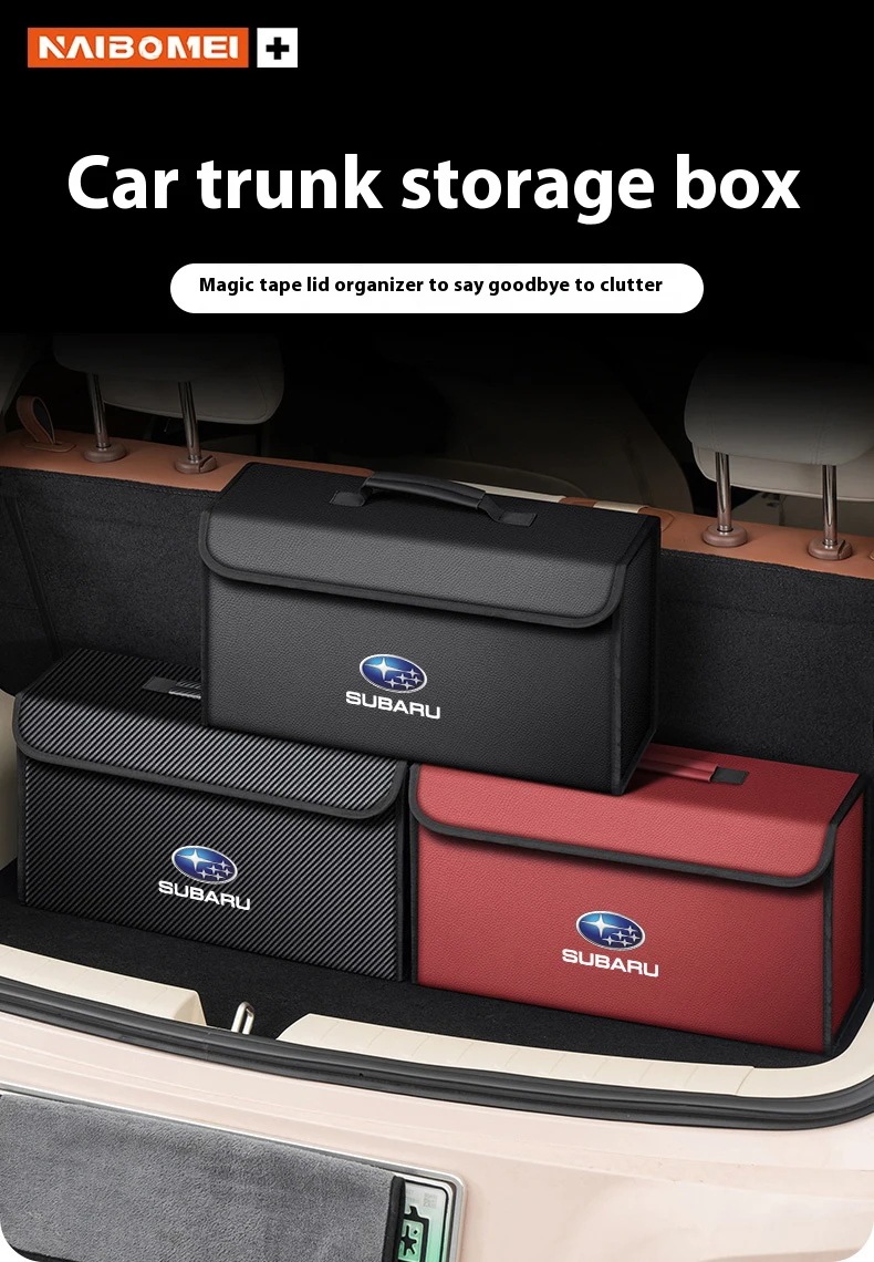 スバル BRZ WRX XV アセント フォレスター アウトバック インプレッサ レガシー 対応 トランク 収納ボックス 折りたたみ コンテナ バッグ カーアクセサリー 輸入品_7