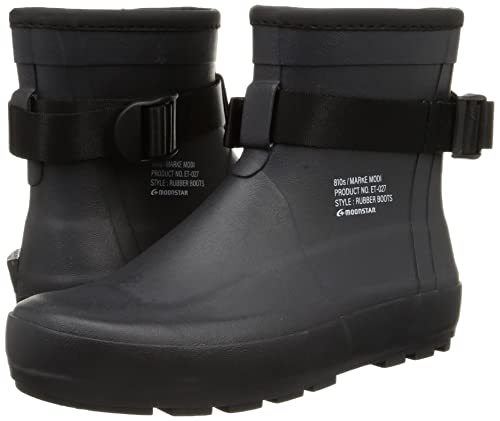[ムーンスター エイトテンス] ラバーブーツ 810s / ET027 MARKE MODI マルケモディ ワークブーツタイプ レイン CHARCOAL 26.0 cm 2E