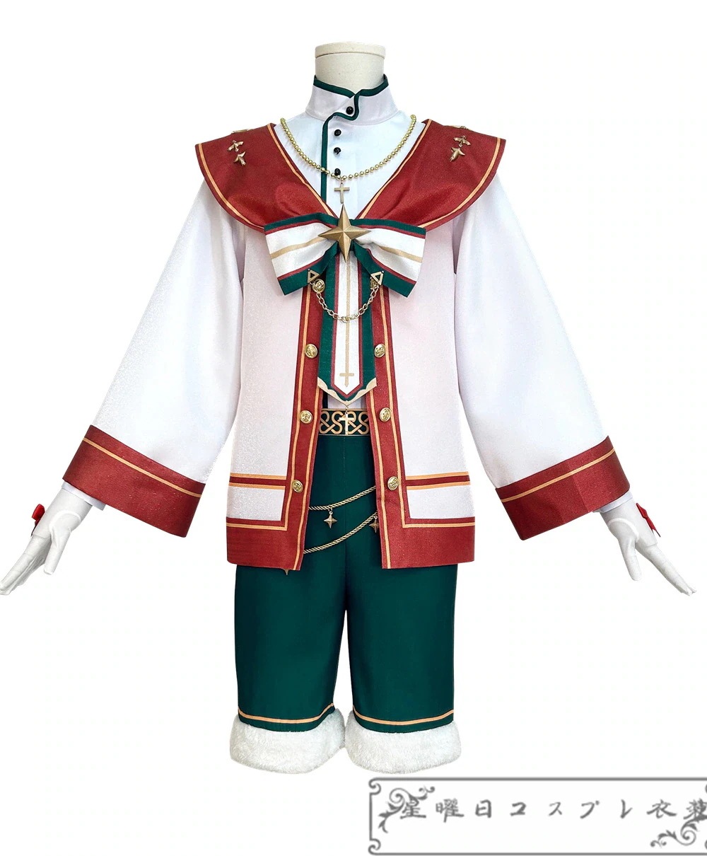 『一部在庫あり』 あんスタ キャロル＊白雪と聖夜のスターライトフェスティバル Ra*bits 紫之創 天満光 仁兎なずな 真白友也 コスプレ衣装 コスチューム