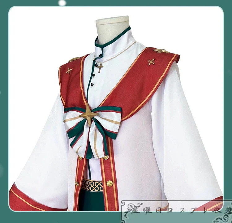 『一部在庫あり』 あんスタ キャロル＊白雪と聖夜のスターライトフェスティバル Ra*bits 紫之創 天満光 仁兎なずな 真白友也 コスプレ衣装 コスチューム