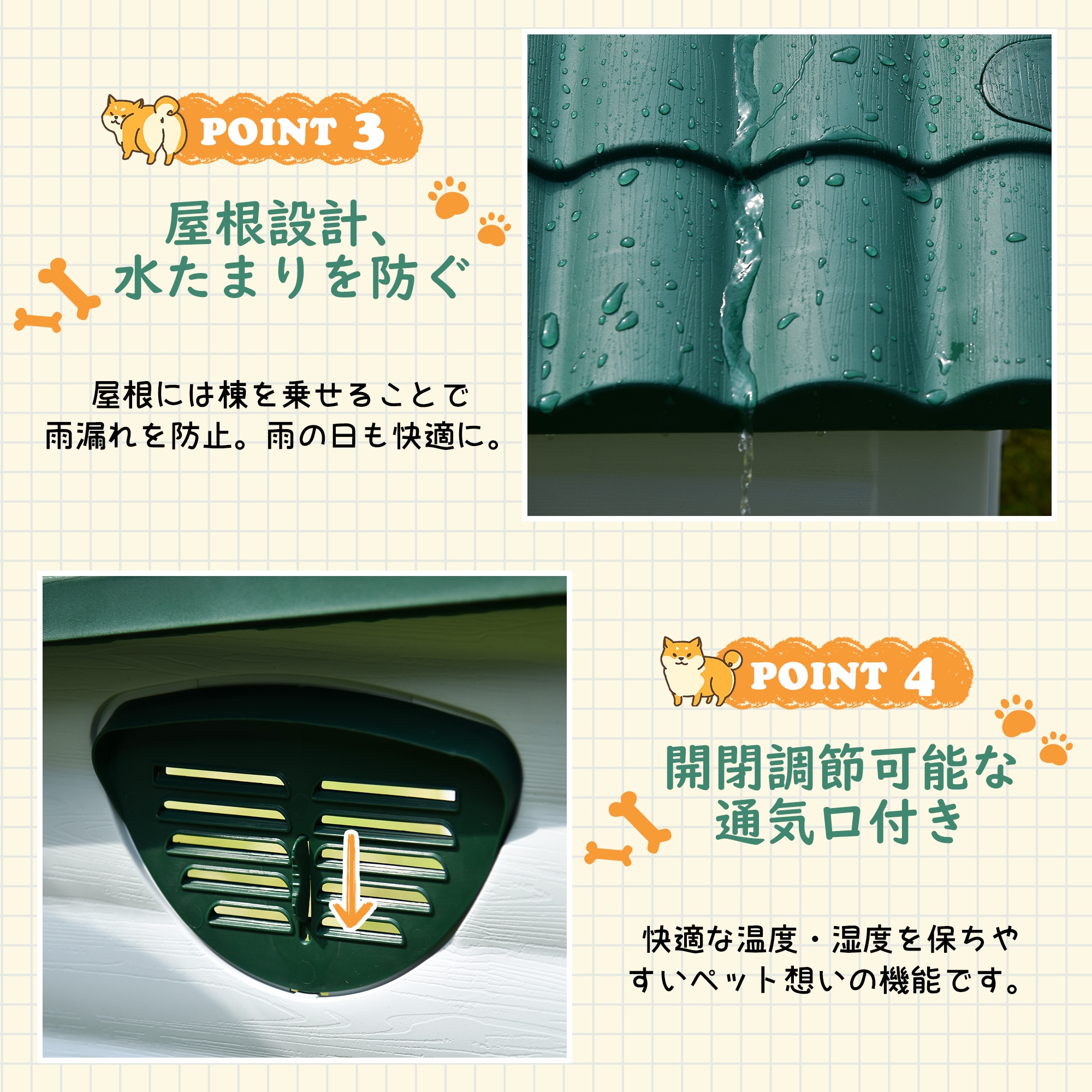 【国内発送】B 11【国内発送】B11【国内発送】犬小屋 ドア付き ペットハウス ペットケージ プラスチック製 犬 室内犬 室外 ペットゲージ オシャレ ボブハウス ペットハウス ペットサークル L_6
