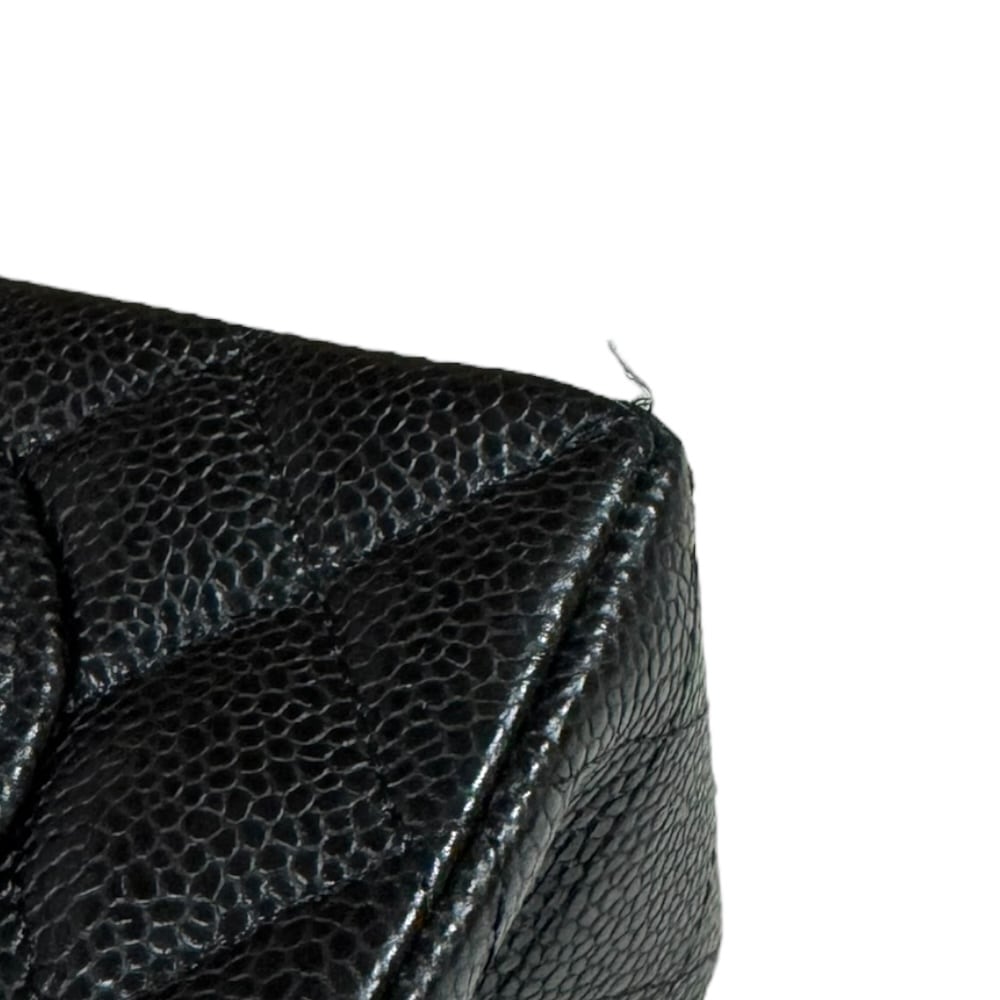 シャネル マトラッセ ショルダーバッグ キャビアスキン A01113 ブラック CHANEL 中古 美品 シャネル マトラッセ ショルダーバッグ キャビアスキン A01113 ブラック CHANEL 中古 美品