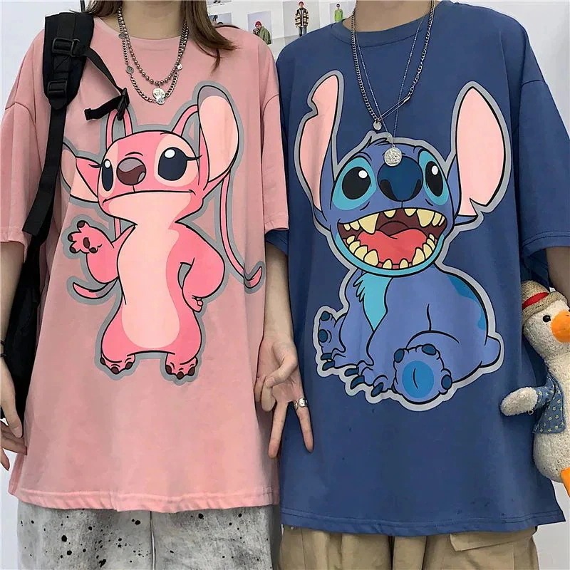 【送料無料】コットンカップルコーデステッチ半袖tシャツ女子ゆったりヒップホップ半袖イントップス 【送料無料】コットンカップルコーデステッチ半袖tシャツ女子ゆったりヒップホップ半袖イントップス