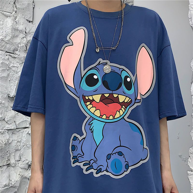 【送料無料】コットンカップルコーデステッチ半袖tシャツ女子ゆったりヒップホップ半袖イントップス 【送料無料】コットンカップルコーデステッチ半袖tシャツ女子ゆったりヒップホップ半袖イントップス