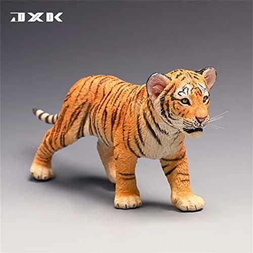 JXK 1/6 サイズ 虎 可愛い ペット 動物 リアル フィギュア PVC プラモデル プレミアム 大人のおもちゃ 模型 オリジナル スタチュー 塗装済 完成品 虎好き 誕生日 プレゼント cm