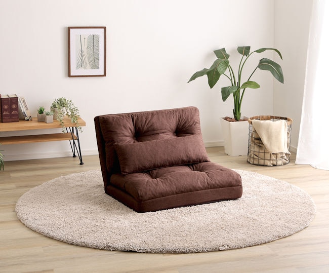 ３Ｗａｙソファーベッド幅80 リクライニング ローソファ カウチソファ（953） 3Wayソファーベッド幅80 リクライニング ローソファ カウチソファ