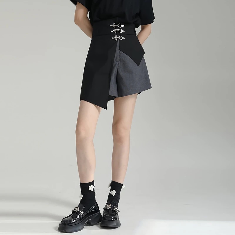 おしゃれ カジュアル 不规则 ハイウエスト 五分パンツ 気質 ワイドパンツ 切り替え 短パン ハーフパンツ 脚見せショートパンツ スキニーパンツ おしゃれ カジュアル 不规则 ハイウエスト 五分パンツ 気質 ワイドパンツ 切り替え 短パン ハーフパンツ 脚見せショートパンツ スキニーパンツ