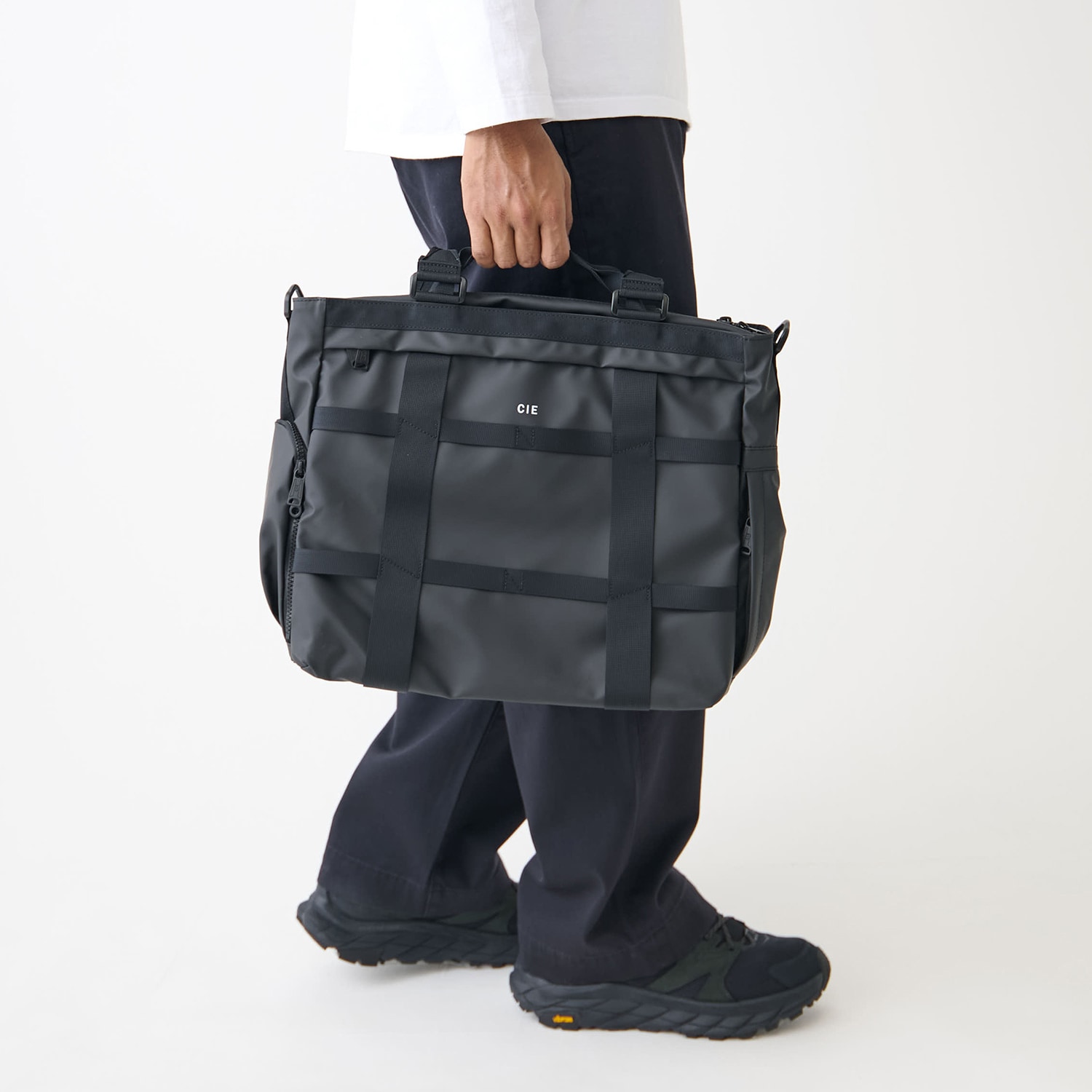 バッグ トートバッグ ショルダー メンズ レディース ファスナー付き 斜めがけ GRID3 032206 バッグ トートバッグ ショルダー メンズ レディース ファスナー付き 斜めがけ GRID3 032206