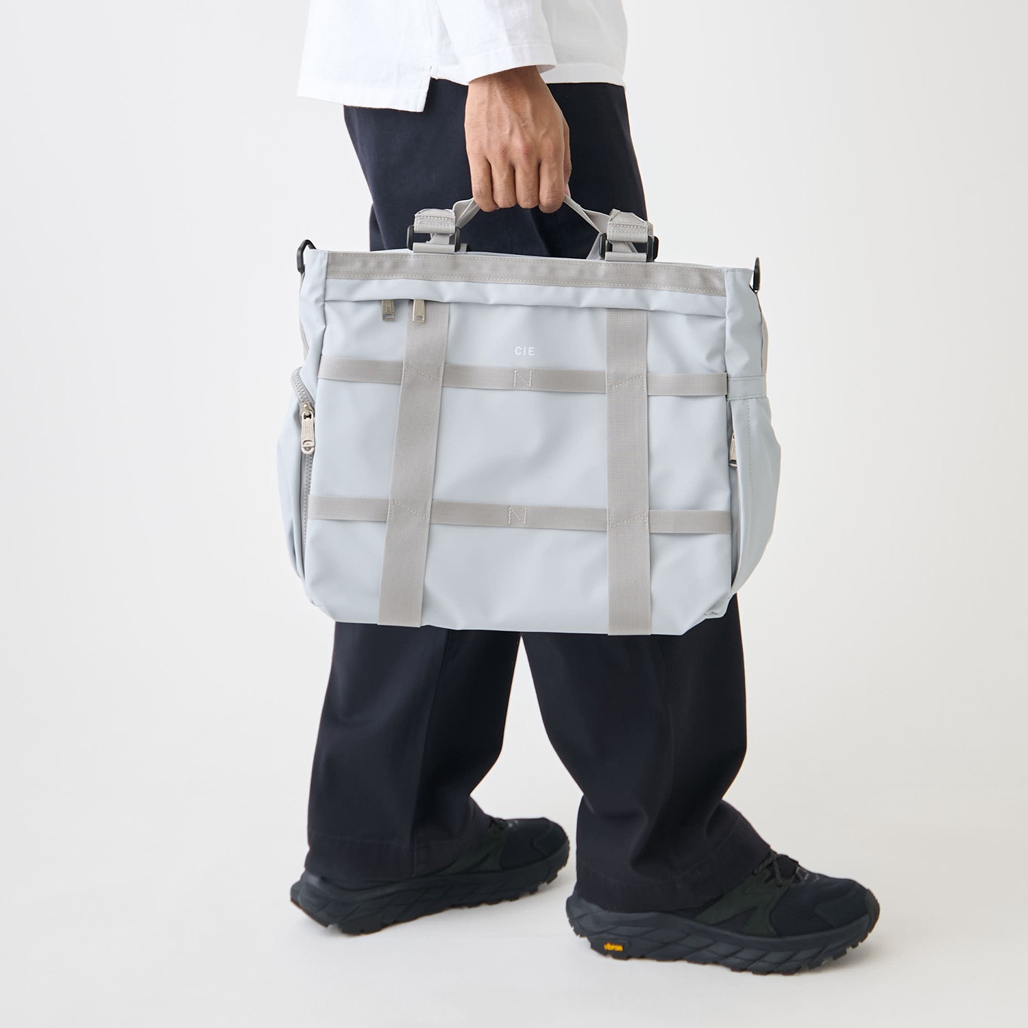 バッグ トートバッグ ショルダー メンズ レディース ファスナー付き 斜めがけ GRID3 032206 バッグ トートバッグ ショルダー メンズ レディース ファスナー付き 斜めがけ GRID3 032206