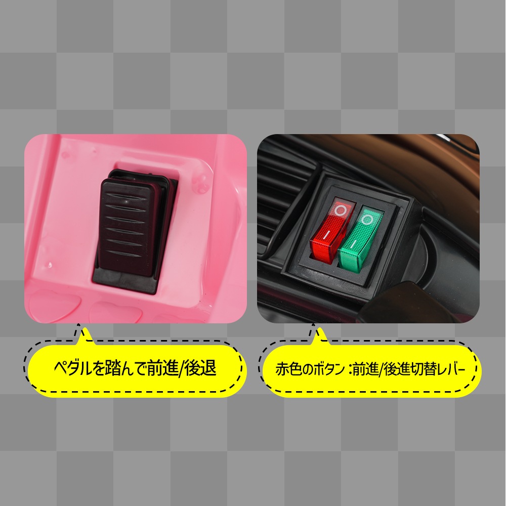 【ブルー】電動乗用ラジコンカー ドイツオールドタイプ 乗用玩具 電動乗用玩具 正規ライセンス ペダルとプロポで操作可能 車 くるま 玩具 乗り物 PSE 誕生日プレゼント お祝いプレゼント_8