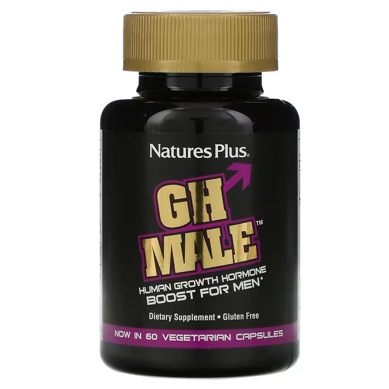 NaturesPlus GHメイル男性用ヒト成長ホルモン植物性カプセル60粒 NaturesPlus GHメイル男性用ヒト成長ホルモン植物性カプセル60粒