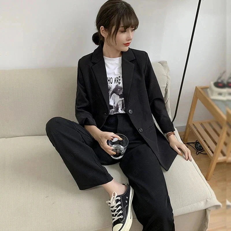 カジュアル セットアップ パンツスーツ スカートスーツ スーツ 韓国ファション レディース ビジネススーツ 気質-82 春秋 カジュアル セットアップ パンツスーツ スカートスーツ スーツ 韓国ファション レディース ビジネススーツ 気質-82 春秋