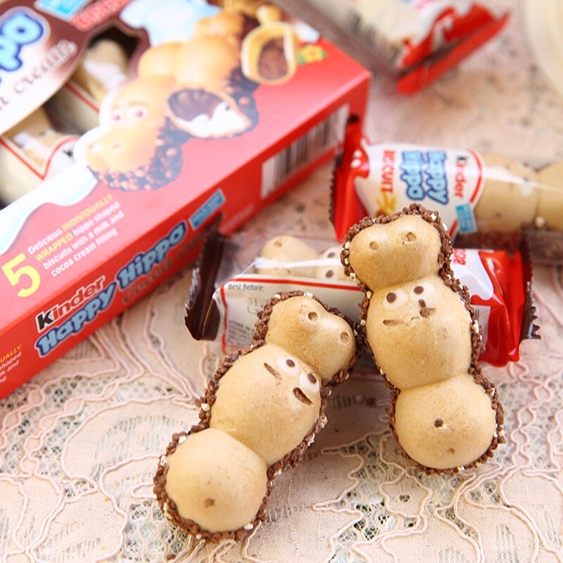 英国ケンタハッピーカバミルクチョコレートウエハースクッキー子供用103 g内10箱