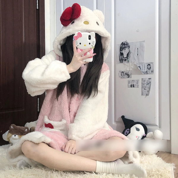 Qoo10] 【急速発送】キティ パジャマ レディース