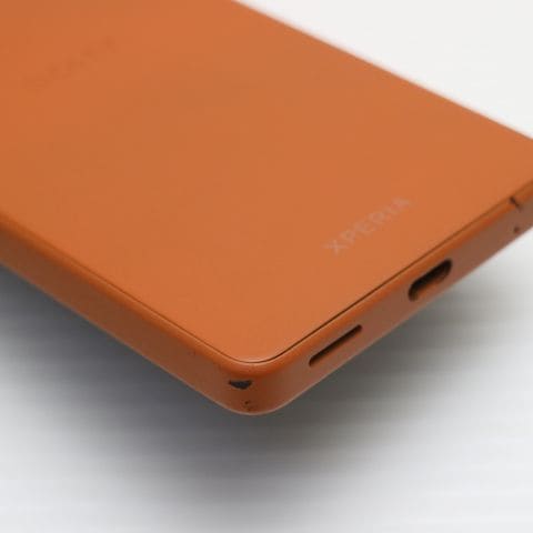 美品 Xperia Ace III A203SO ブリックオレンジ スマホ 白ロム 中古