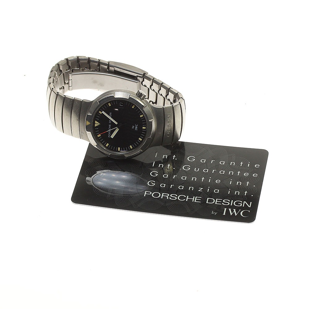 ポルシェデザイン Porsche Design IW350301 by IWC オーシャン500 デイト 自動巻き ボーイズ 保証書付き_818448【中古】 ポルシェデザイン Porsche Design IW350301 by IWC オーシャン500 デイト 自動巻き ボーイズ 保証書付き_818448【中古】