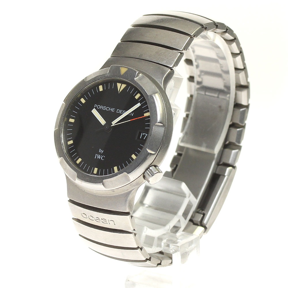 ポルシェデザイン Porsche Design IW350301 by IWC オーシャン500 デイト 自動巻き ボーイズ 保証書付き_818448【中古】 ポルシェデザイン Porsche Design IW350301 by IWC オーシャン500 デイト 自動巻き ボーイズ 保証書付き_818448【中古】