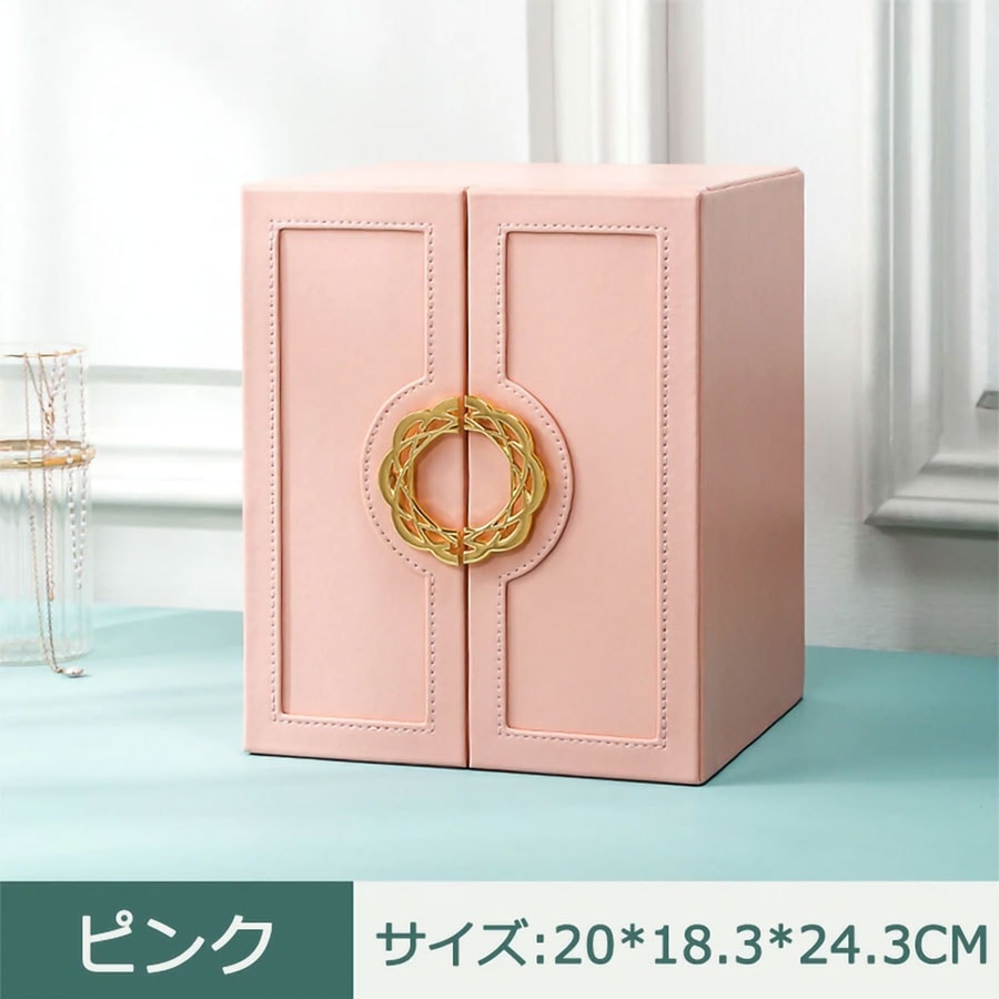 ジュエリー ボックス 大容量 PUレザー おしゃれ 5段式収納 ジュエリーケース ボックス アクセサリー 収納 ジュエリー ジュエリーケース ネックレス 引出し 腕輪 指輪 小物入れ かわいい シンプ