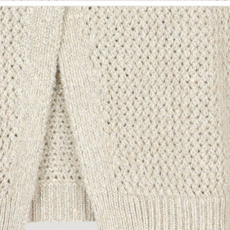 (シーズ・ミス) グリッターニットベスト_SSKVTO42530_LB