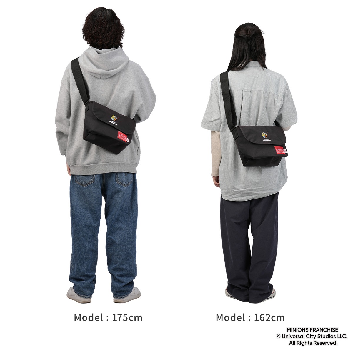 ミニオンズ コラボ メッセンジャーバッグ ショルダーバッグ Manhattan Portage MINIONS MP05JRBPDMGNTM_3