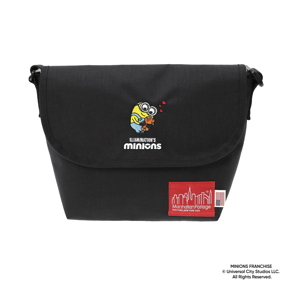 ミニオンズ コラボ メッセンジャーバッグ ショルダーバッグ Manhattan Portage MINIONS MP05JRBPDMGNTM_4