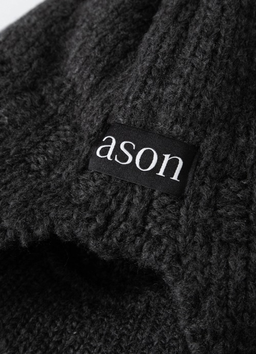 【AS"ON】 KNITTING CAP キャップ 正規品_5