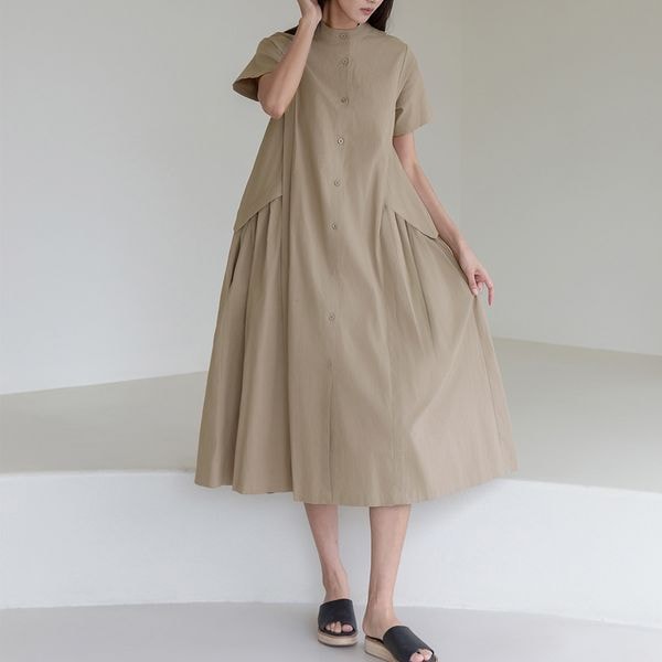 (UNIKE) ショートロングドレス