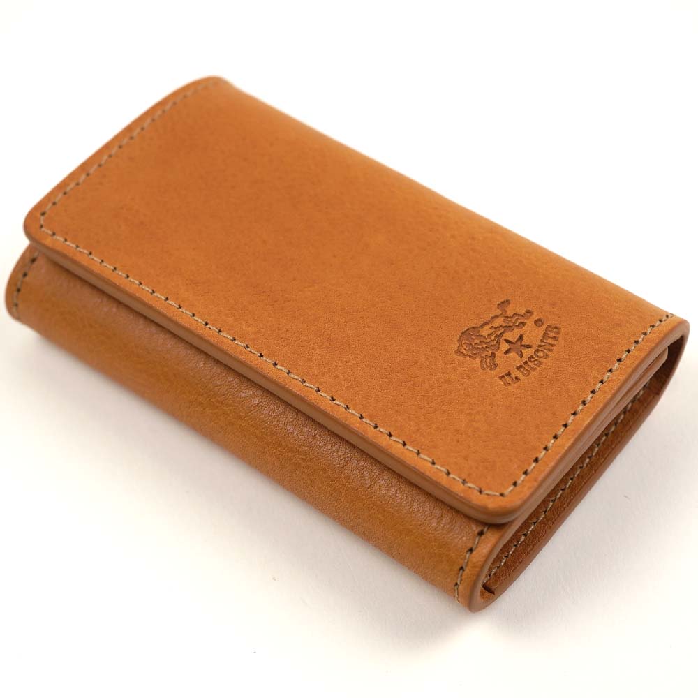 イルビゾンテ IL BISONTE キーケース ナチュラル SKH142-PO0001-NA178N SKH142 PO0001 NA178N