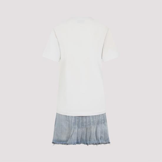 BALENCIAGA Women Short Skirts 838726 TSWB9 4200 LIGHT BLUE_4