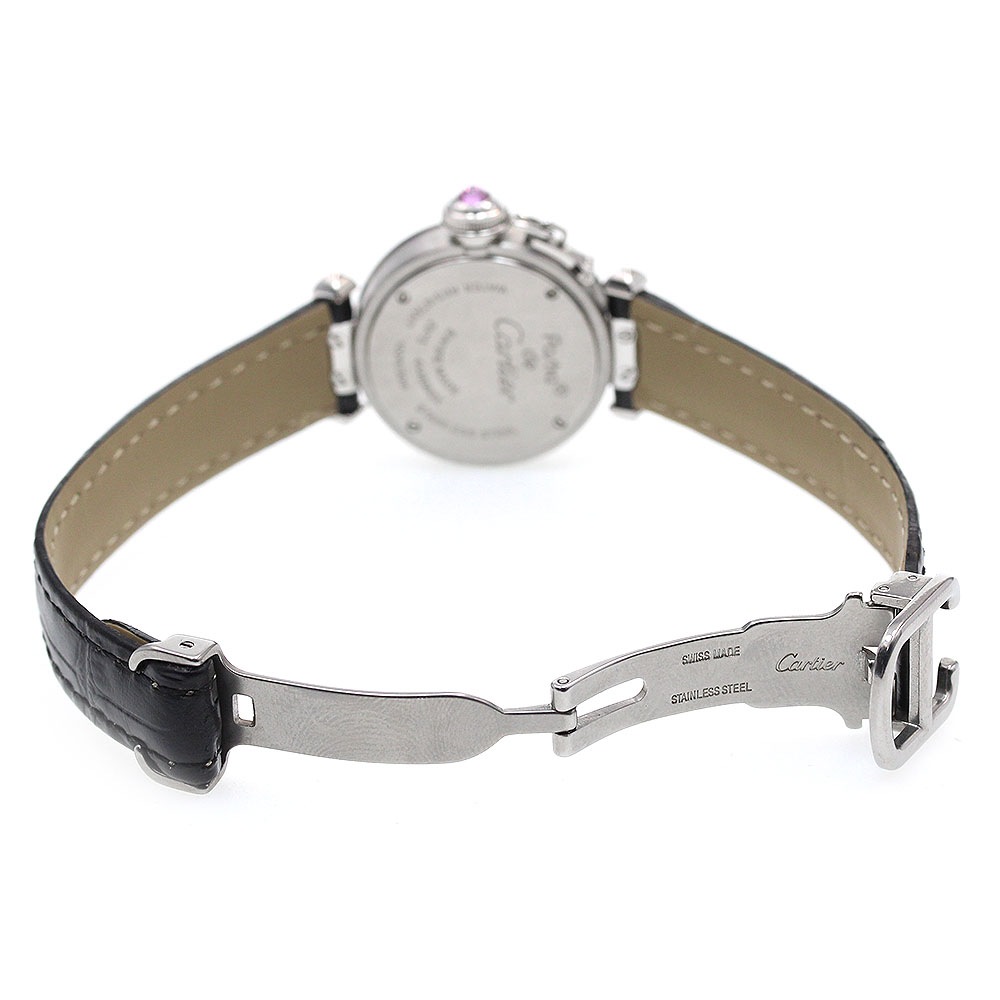 カルティエ CARTIER W3140026 ミスパシャ クォーツ レディース 保証書付き_860504【中古】