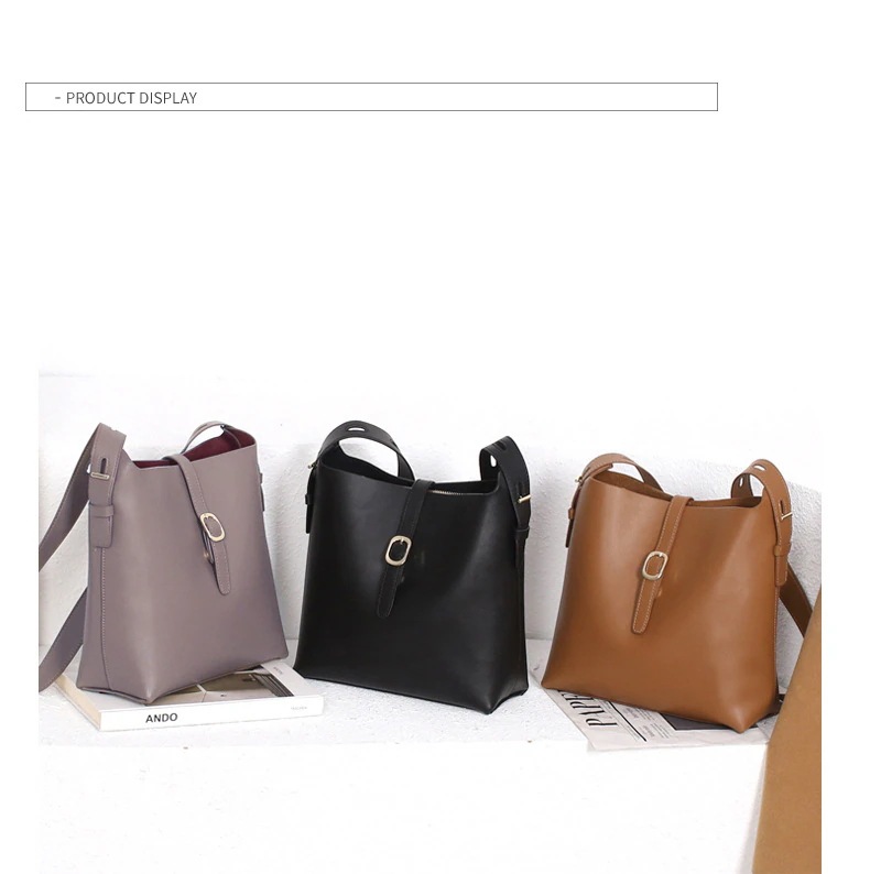 本革 韓国 バケツバッグ ショルダーバッグ レディース 斜めがけバッグ トートバ ッグ 大容量 バッグ 通勤 肩ベルト調節可能 カバン バック 韓国ファッション