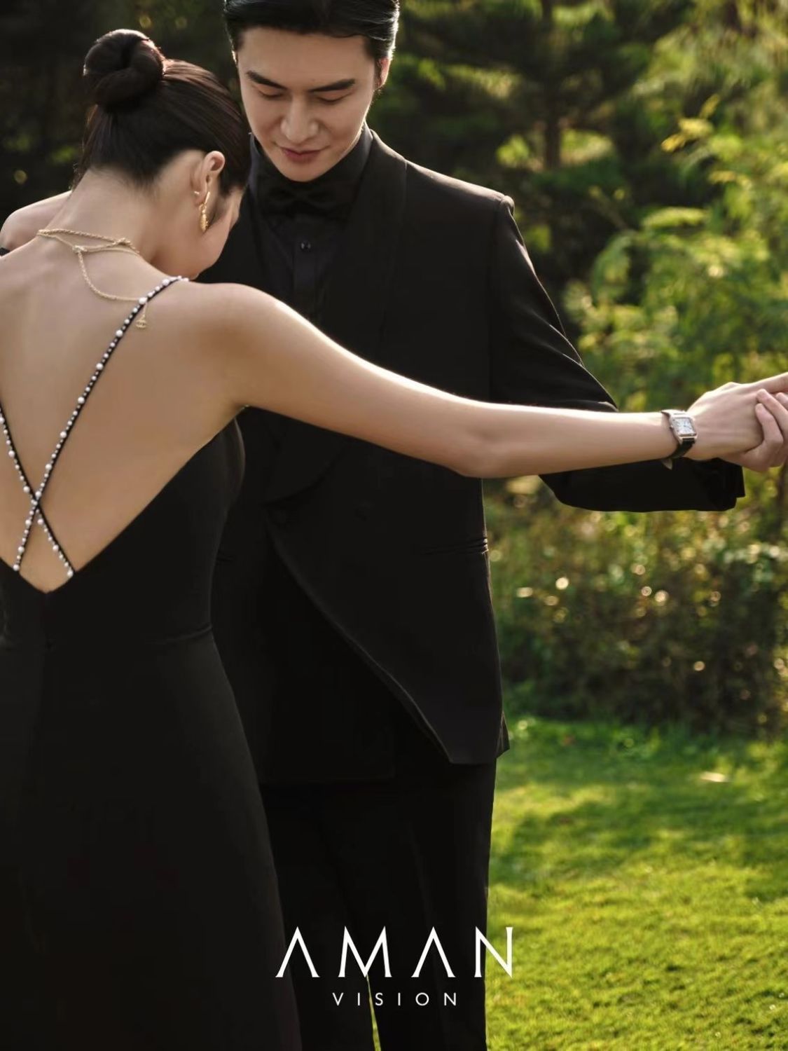 即納人気 2025 新作 気質 ワン ブラックドレス 花嫁ロングドレス 結婚式ワン パーティードレス 結婚式 ドレスファッション(ガラス瓶)